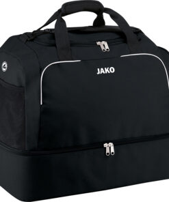 JAKO Sporttas Classico met bodemvak 2050 zwart