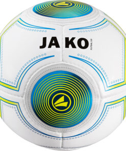 JAKO Bal Futsal 3.0 (14 p./handgenaaid) 2338 wit/JAKO blauw/lime-420g