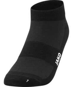 JAKO Invisible footies 3-pak 3938 zwart