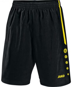 JAKO Short Turin 4462 zwart/citroen