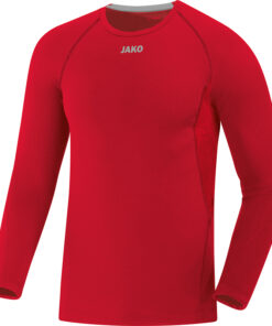 JAKO Shirt Compression 2.0 LM 6451 rood