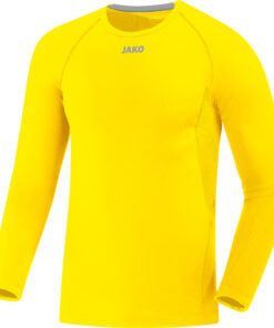 JAKO Shirt Compression 2.0 LM 6451 citroen