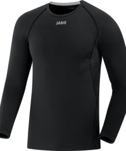 JAKO Shirt Compression 2.0 LM 6451 zwart
