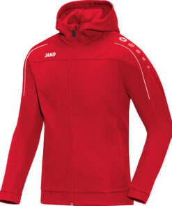 JAKO Jas met kap Classico 6850 rood