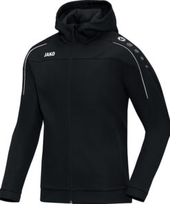 JAKO Jas met kap Classico 6850 zwart