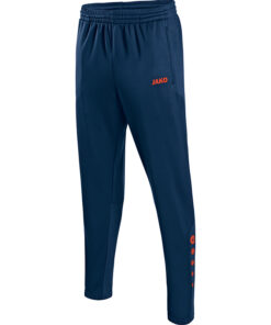 JAKO Trainingsbroek Allround 8415 nachtblauw/flame