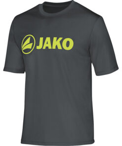 JAKO Functional shirt Promo 6164 antraciet/limoen