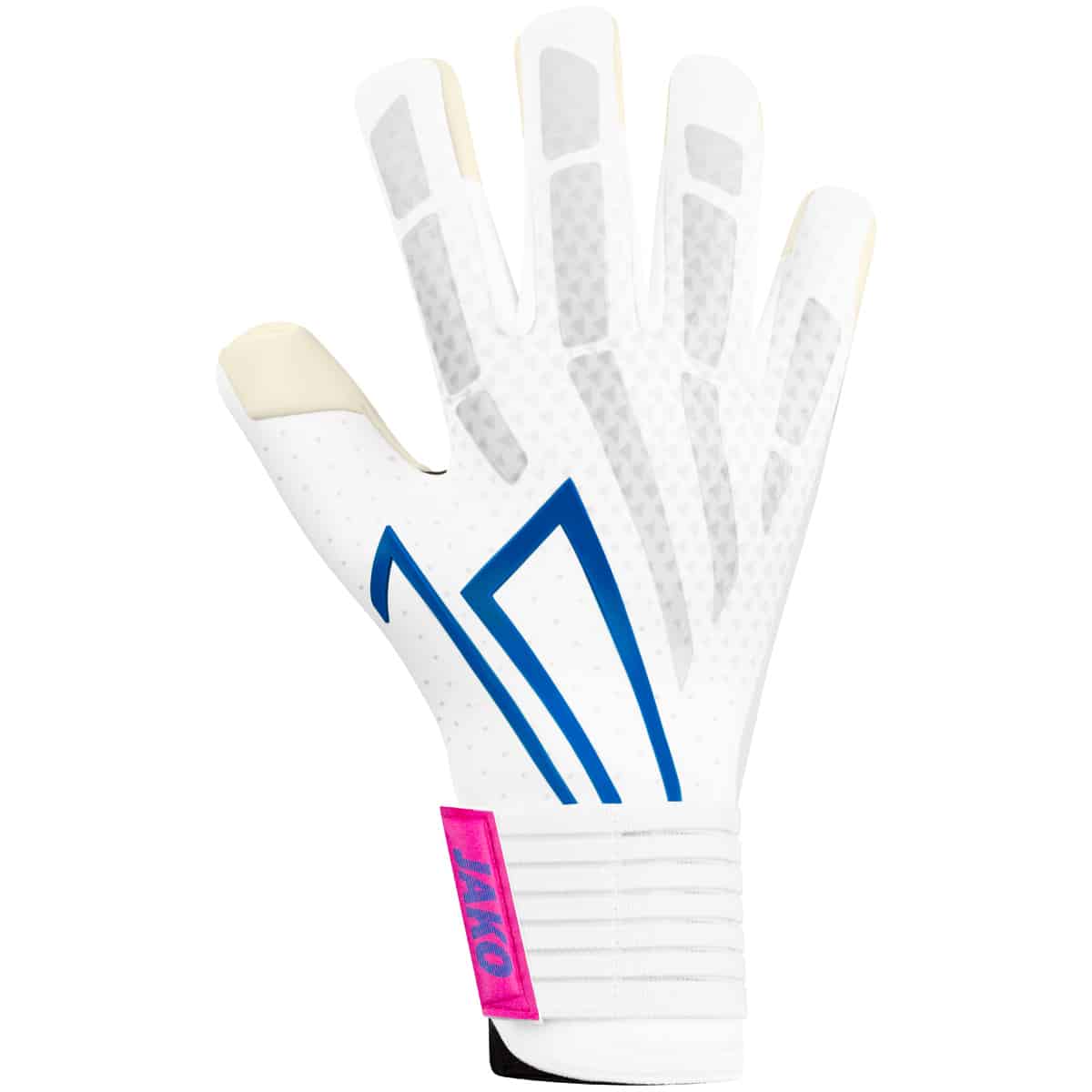 Keeperhandschoen RS89 TEAM Hybrid Cut wit/rhodamine rod/blauw