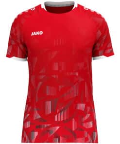 Shirt Sonic KM rood/zwart/wit