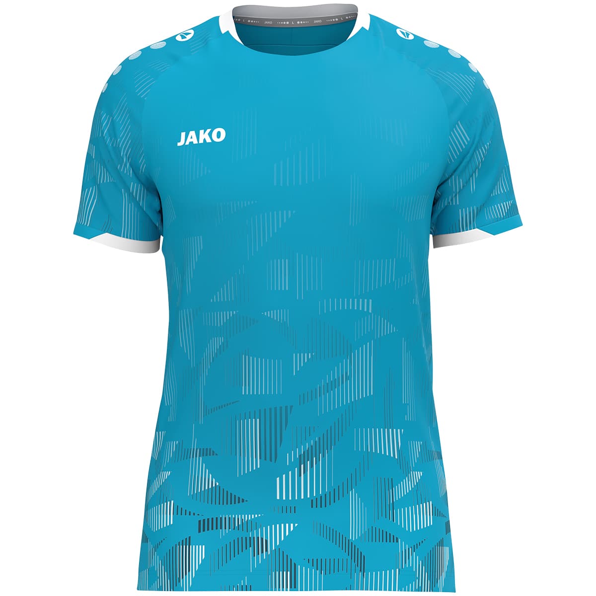 Shirt Sonic KM aqua/marine/wit