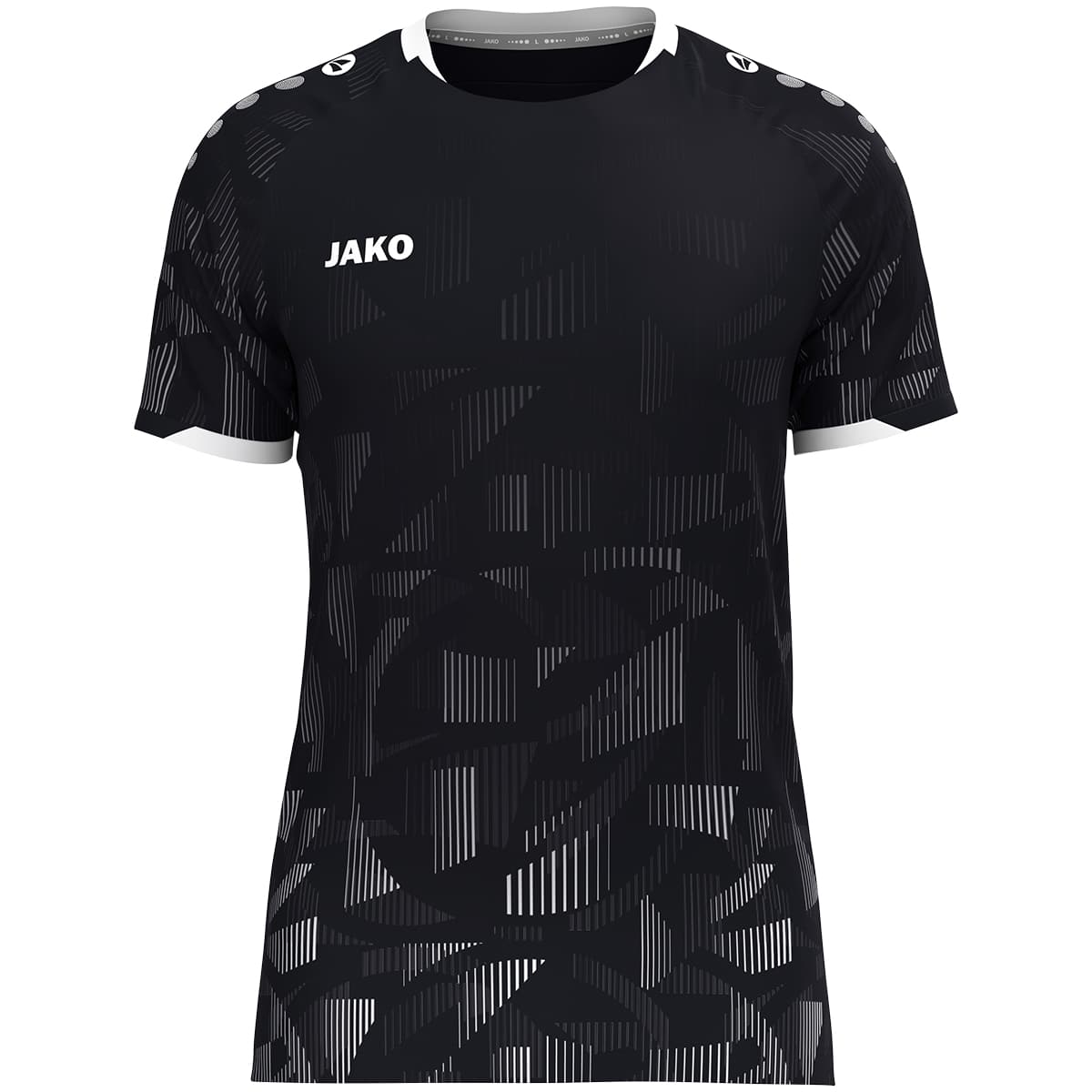 Shirt Sonic KM zwart/antraciet/wit