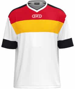 Shirt Club 92 KM wit/geel/rood/zwart