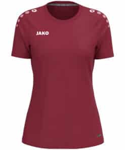 T-shirt One damesmaten bordeaux