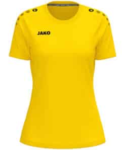 T-shirt One Cotton damesmaten geel
