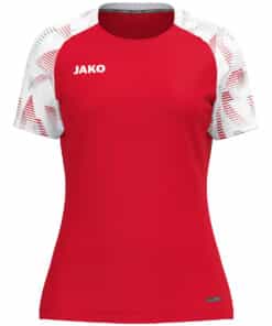 T-shirt Sonic damesmaten rood/wit