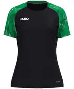 T-shirt Sonic damesmaten zwart/groen