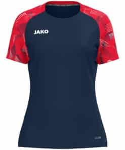 T-shirt Sonic damesmaten marine/rood