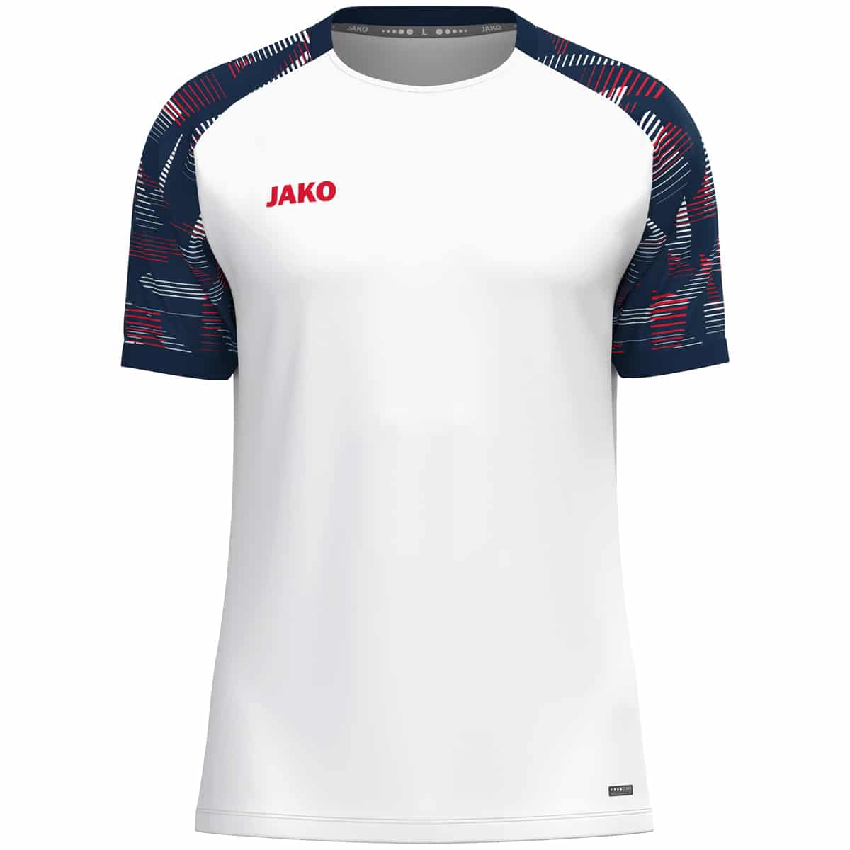T-shirt Sonic wit/marine/rood