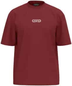 T-shirt Wardrobe robijnrood