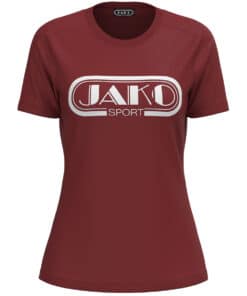 T-shirt Promo 2.0 damesmaten robijnrood