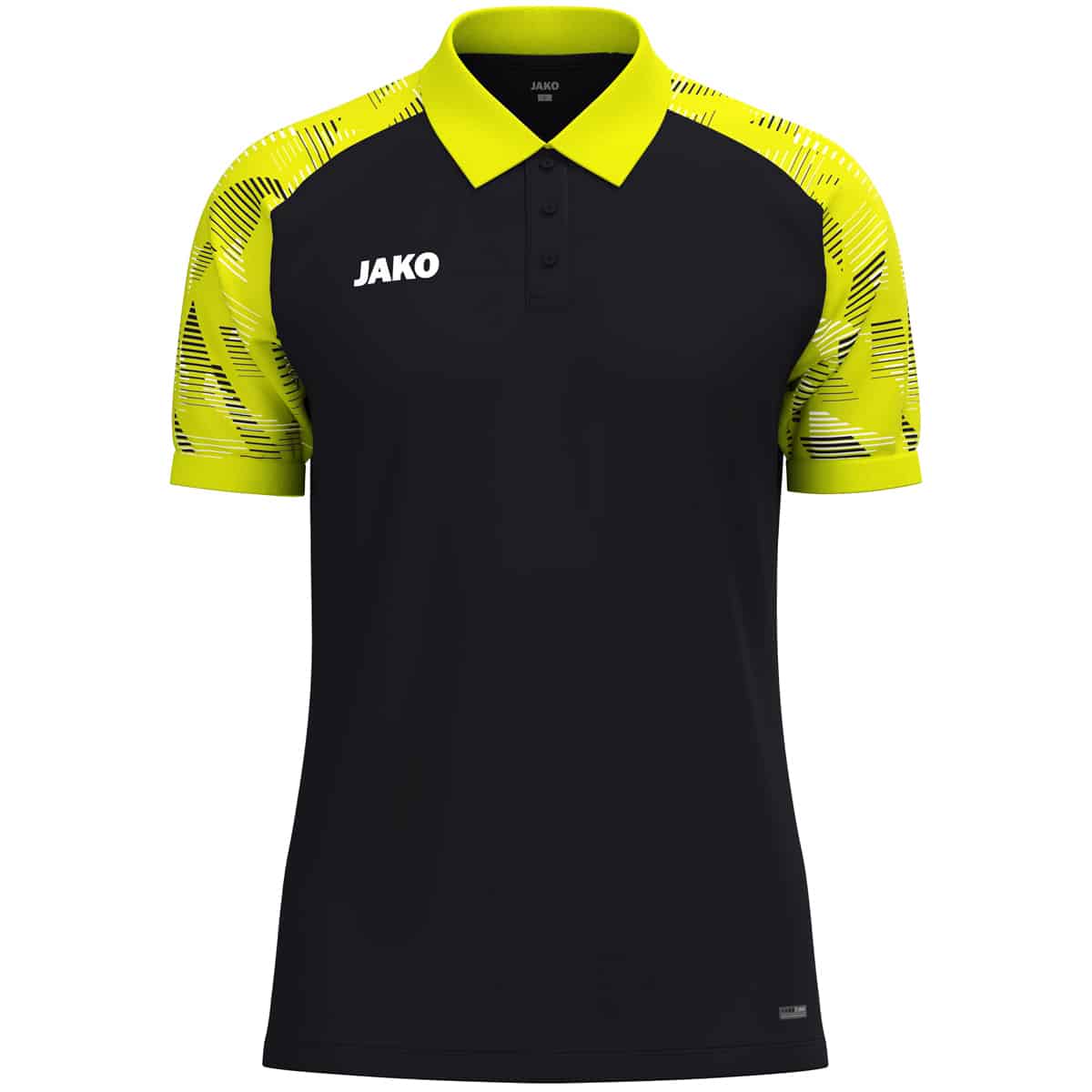 Polo Sonic zwart/fluogeel