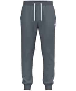 Joggingbroek One Cotton met boord grijs