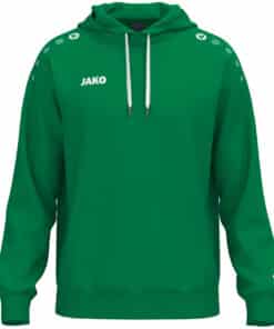 Sweater met kap One Cotton sportgroen