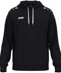 Sweater met kap One Cotton zwart