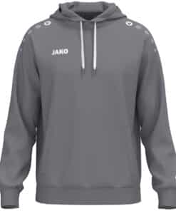 Sweater met kap One Cotton grijs