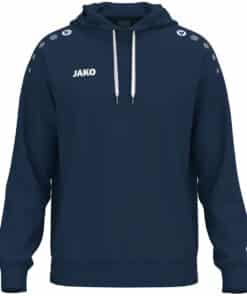Sweater met kap One Cotton marine
