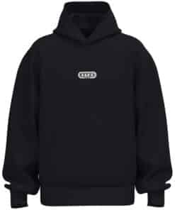 Sweater met kap Wardrobe zwart
