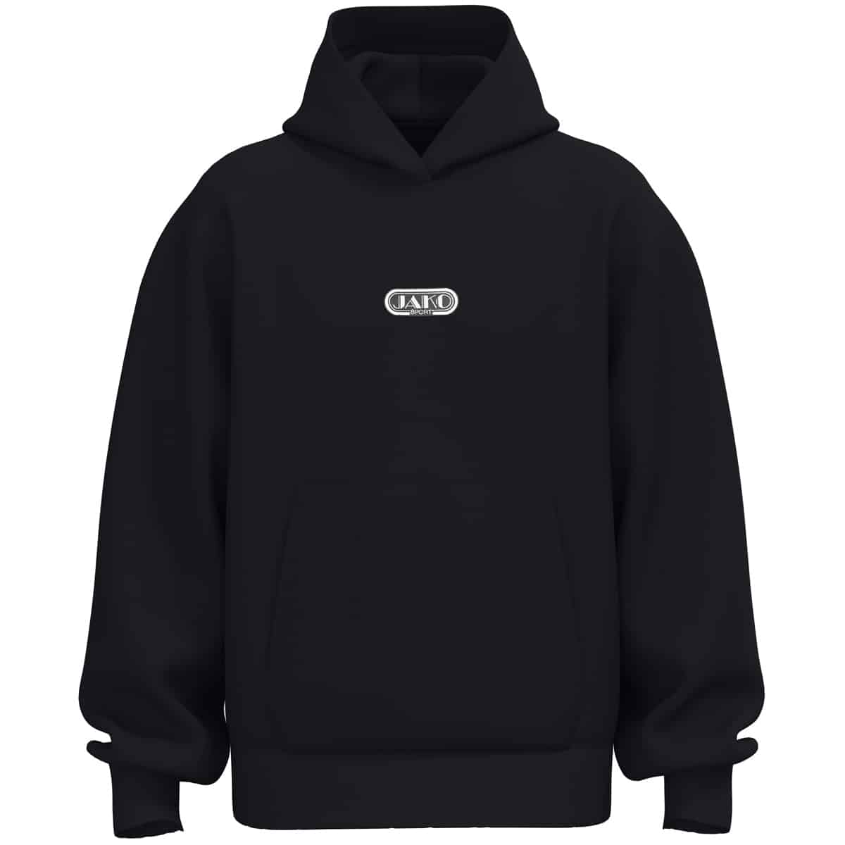 Sweater met kap Wardrobe zwart