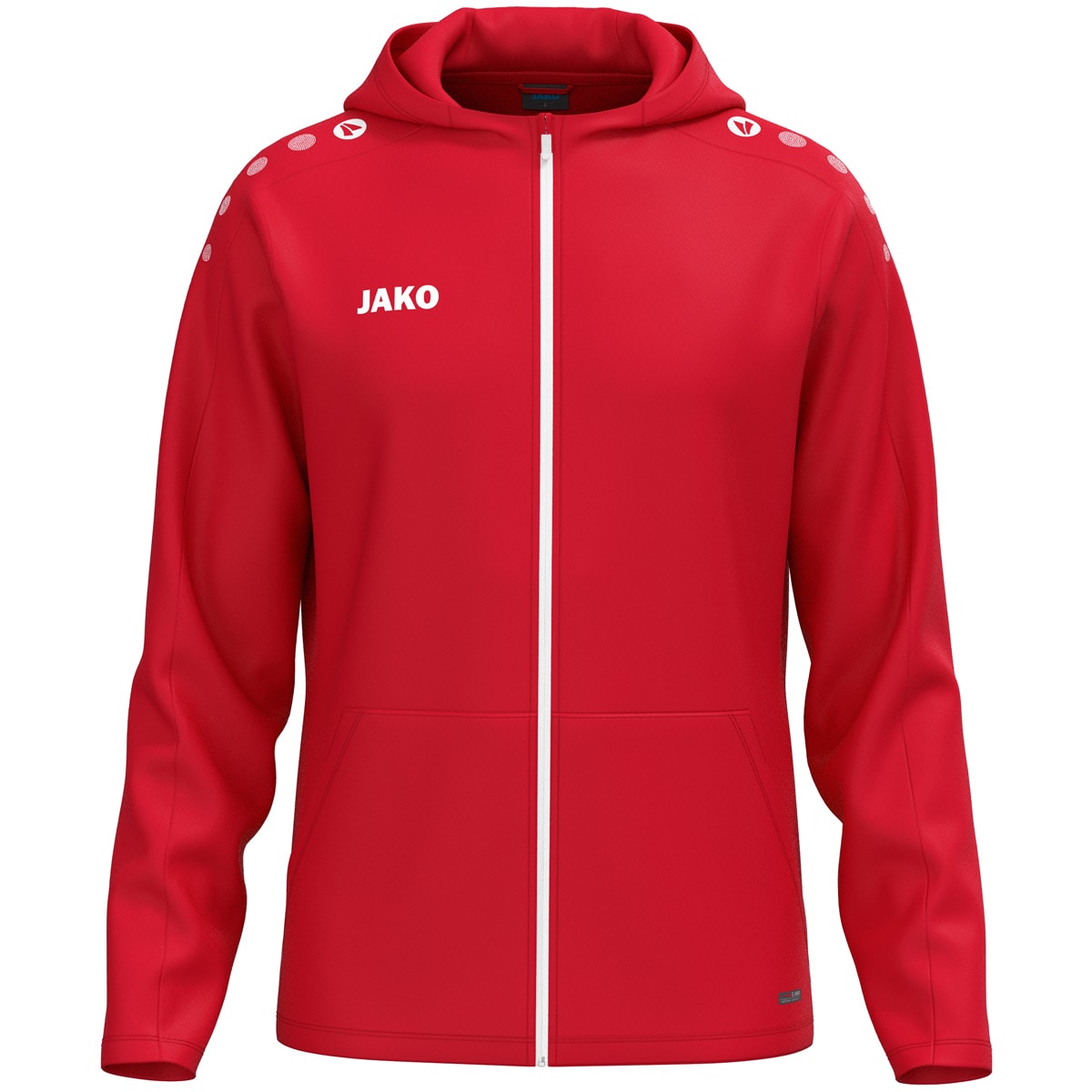 Jas met kap One rood