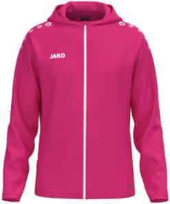 Jas met kap One deep pink