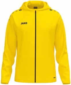Jas met kap One geel