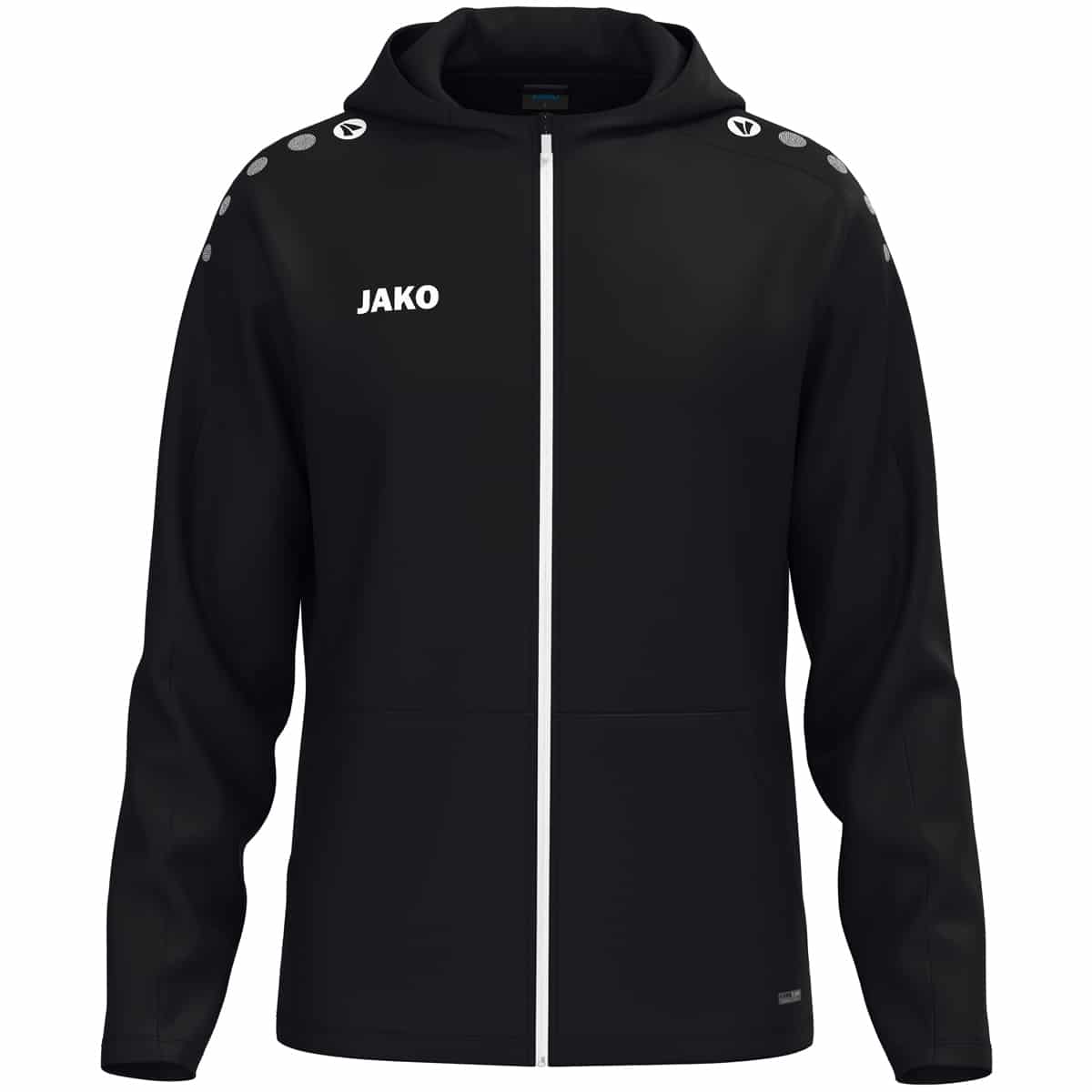 Jas met kap One zwart