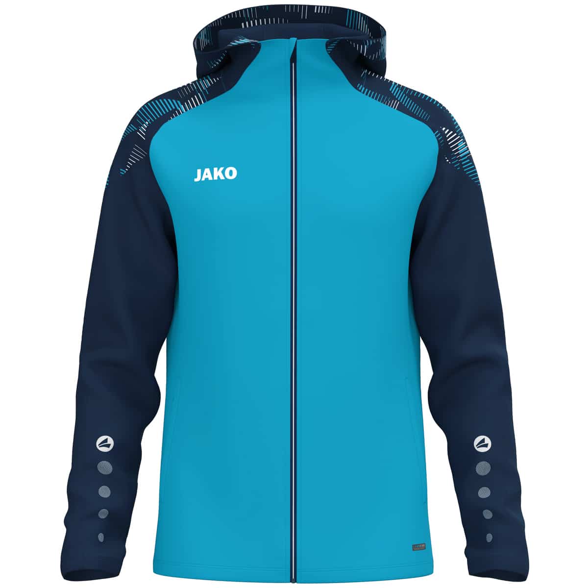Jas met kap Sonic aqua/marine