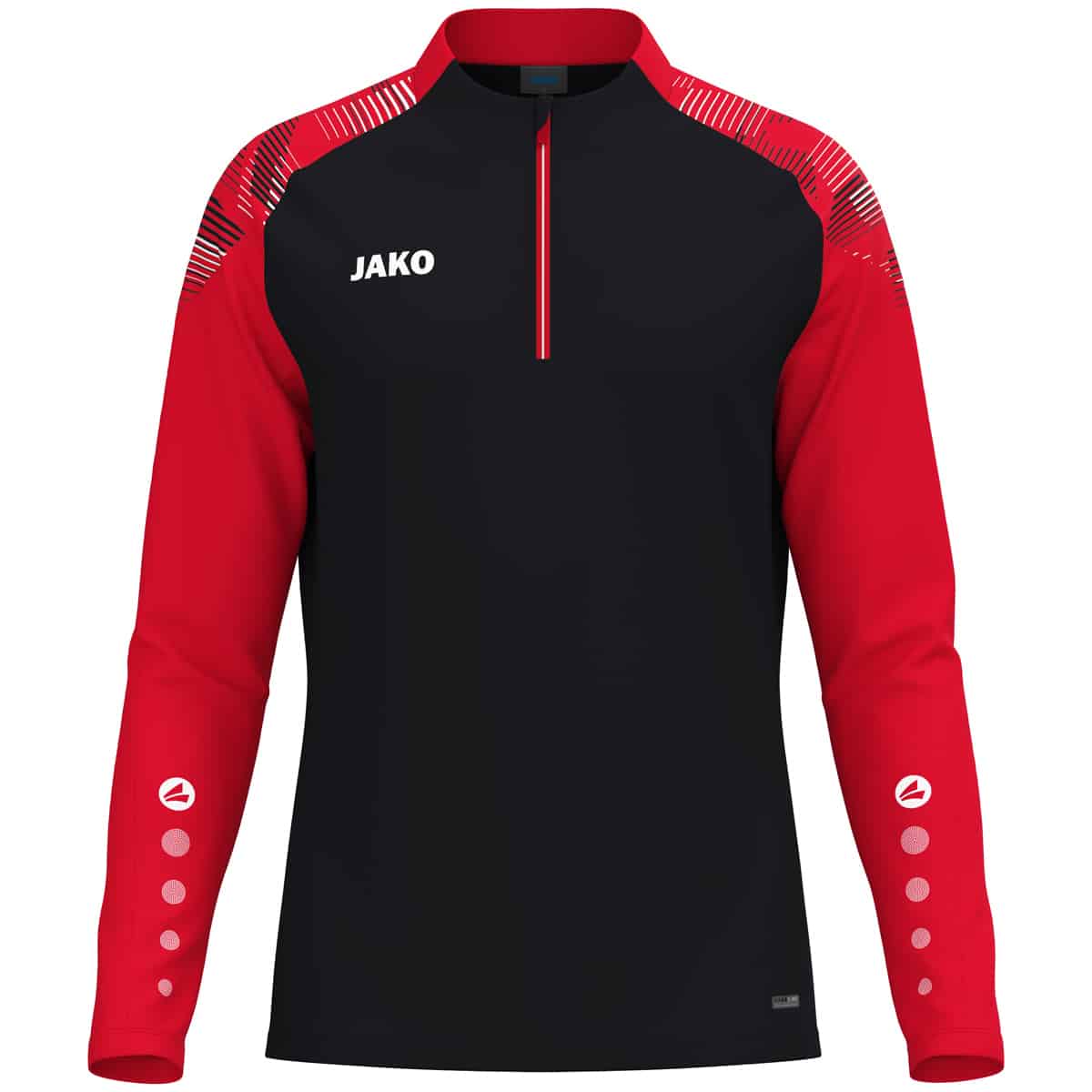 Ziptop Sonic zwart/rood
