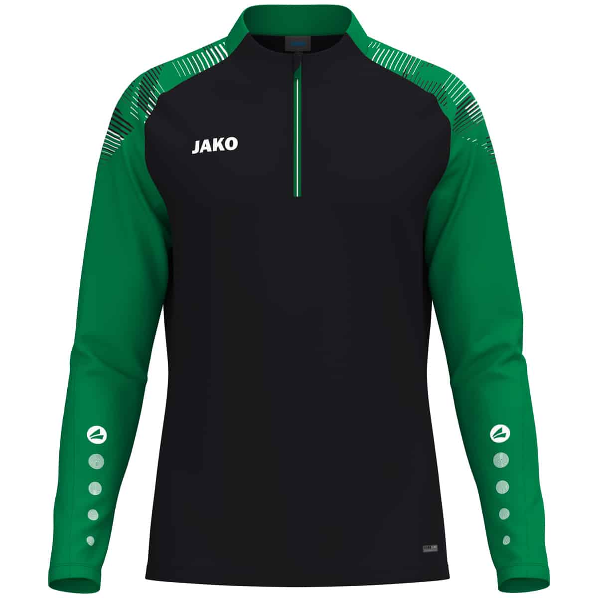 Ziptop Sonic zwart/groen