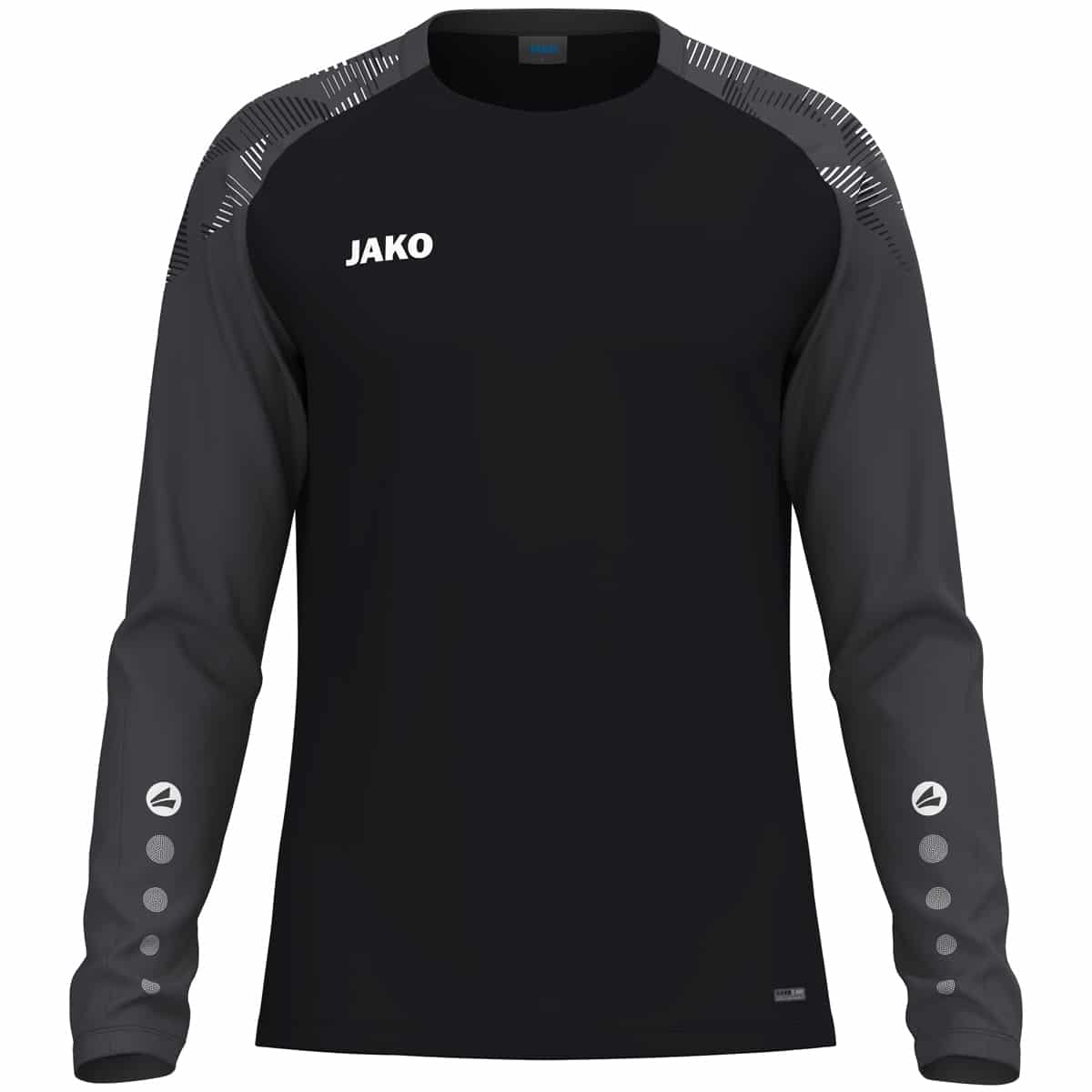 Longsleeve Sonic zwart/antraciet