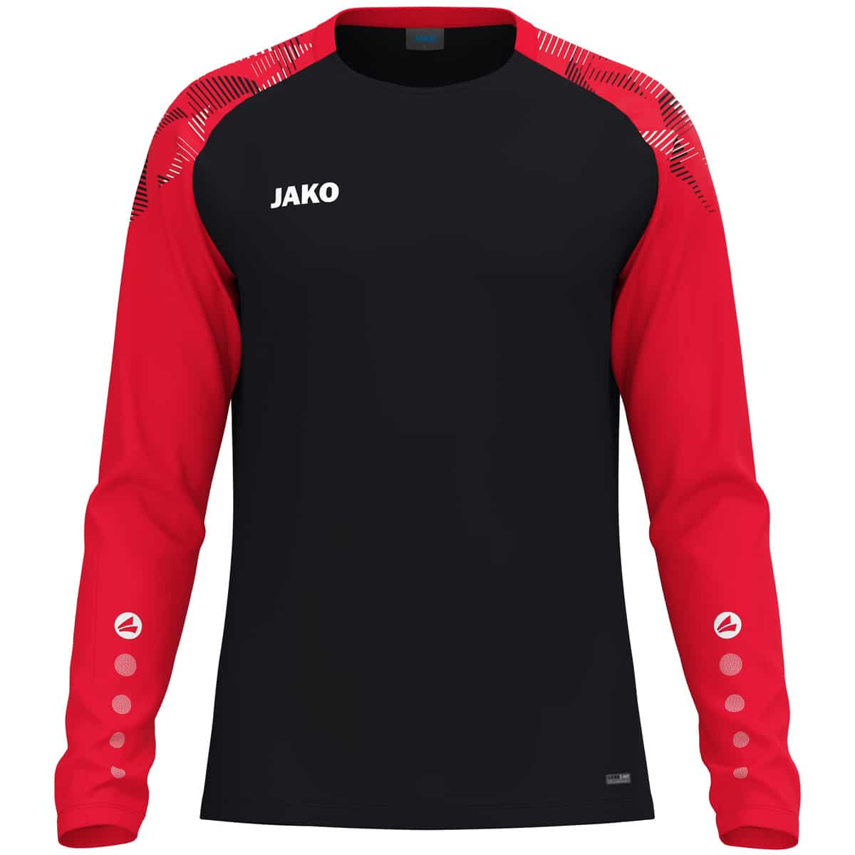 Longsleeve Sonic zwart/rood