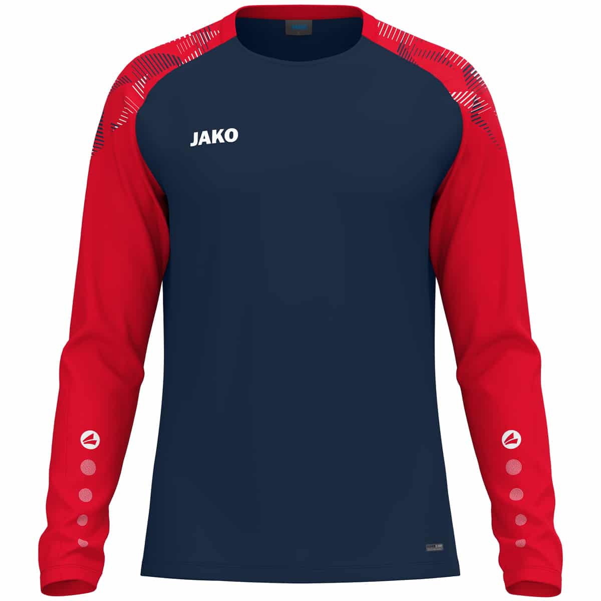 Longsleeve Sonic marine/rood