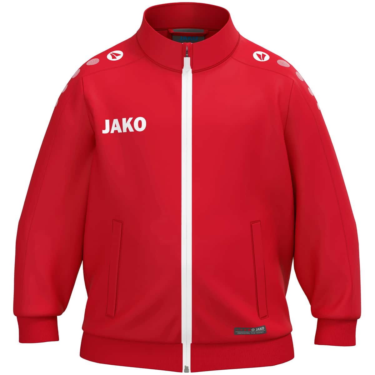 Polyestervest One Bambini rood