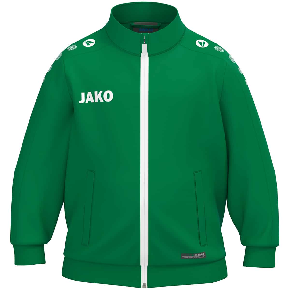 Polyestervest One Bambini sportgroen