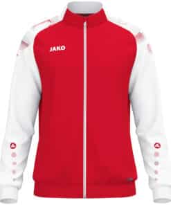Polyestervest Sonic rood/wit