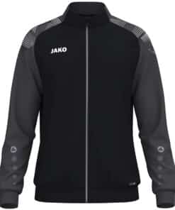 Polyestervest Sonic zwart/antraciet