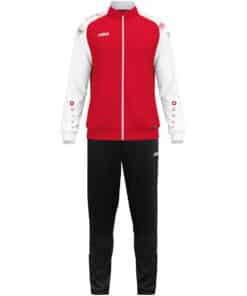Polyestervest Sonic rood/wit