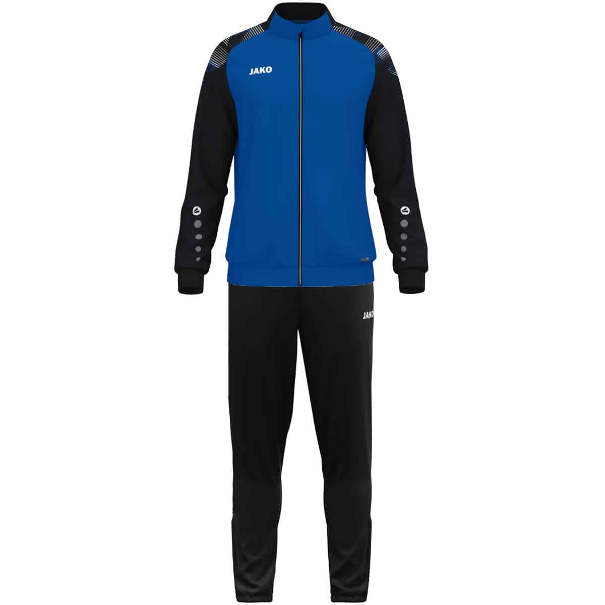 Polyestervest Sonic royal/zwart